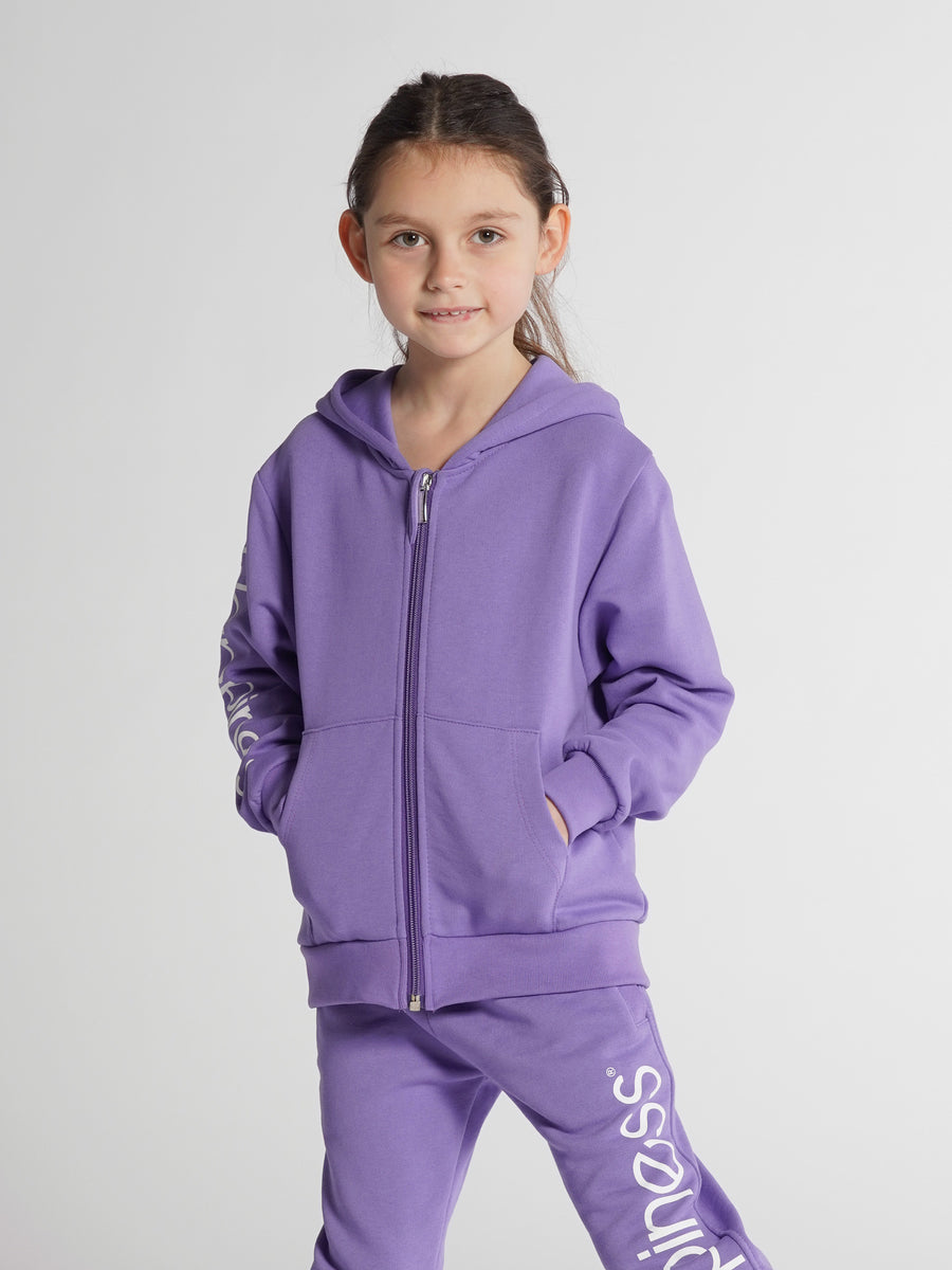 Felpa Zip Kids Happiness Logo
