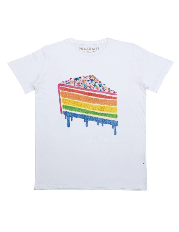 T-Shirt Bambina - Cake Glitter & Strass - Happiness Shop Online