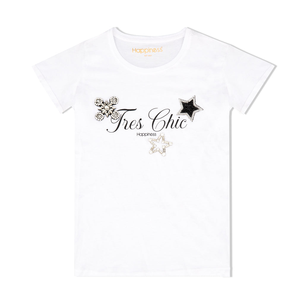 T-Shirt Donna - Très Chic - Happiness Shop Online