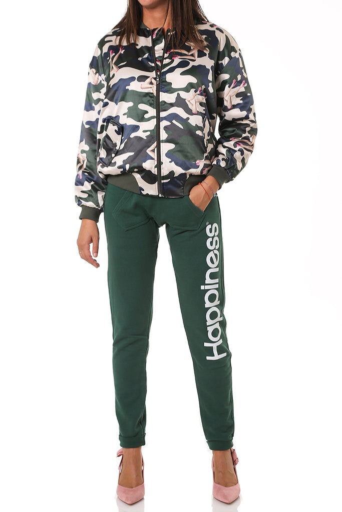 Bomber Xenia Camouflage - Happiness Shop Online