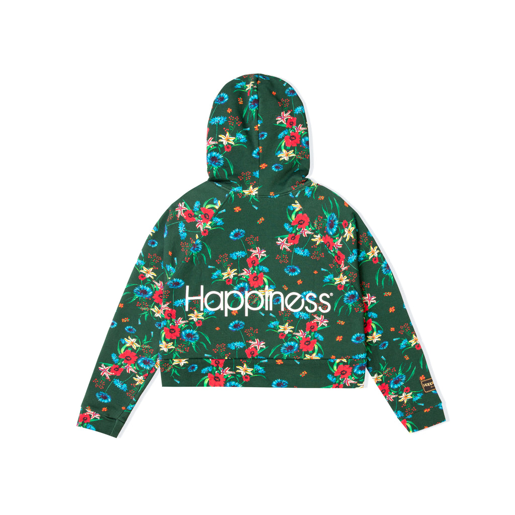 JoJo Donna - Happiness Back Logo Green Floreal - Happiness Shop Online