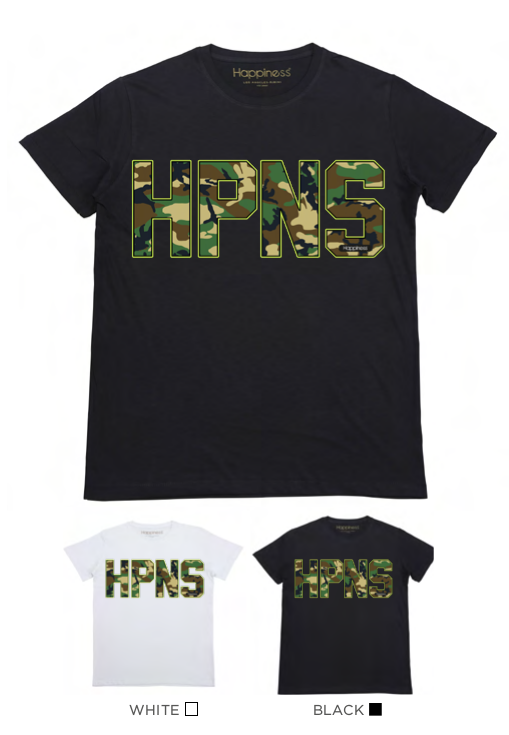 T-Shirt Bimbo - HPNS Camo - Happiness Shop Online
