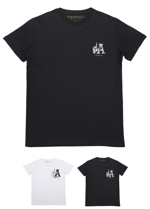 T shirt Uomo LA Hands Happiness