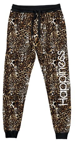 Pantaloni Leopardati Leggings Happiness Leopardati Waisted