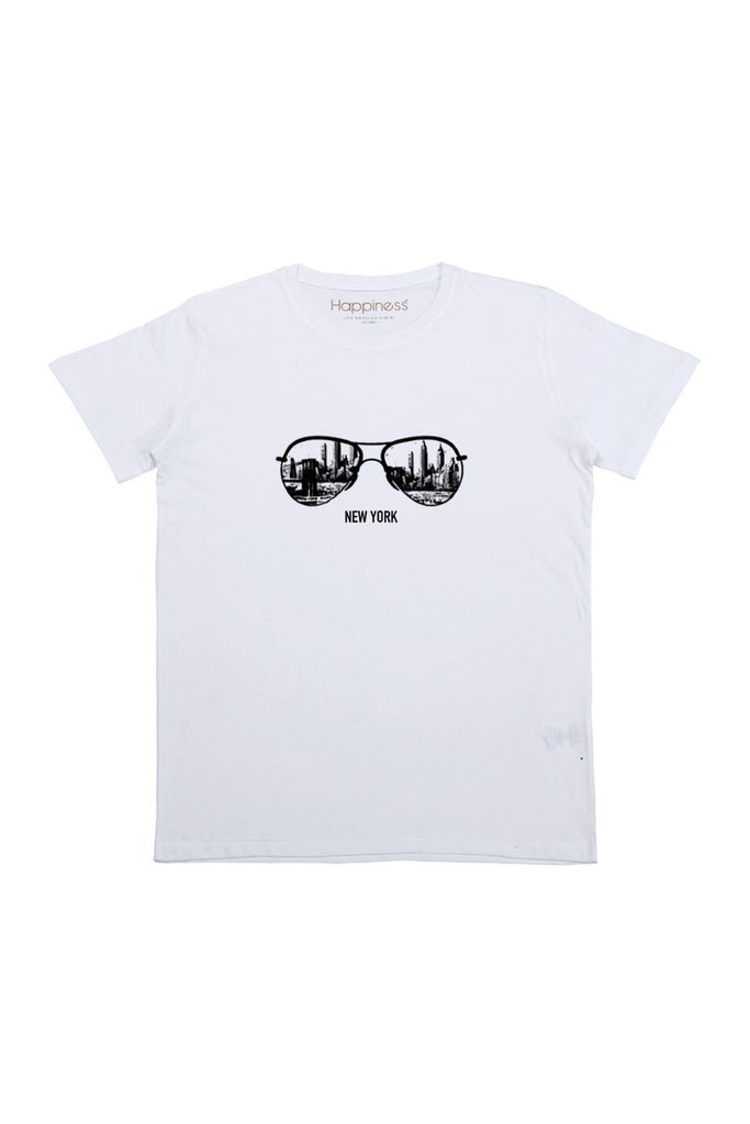 T-shirt Bambino - New York Sunglasses - Happiness Shop Online