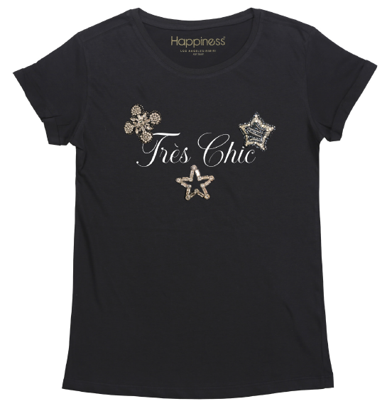 T-Shirt Donna - Très Chic - Happiness Shop Online