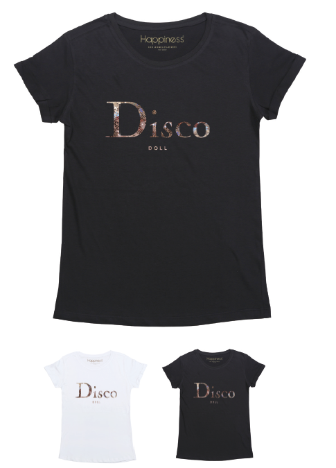 T-Shirt Donna - Disco Doll - Happiness Shop Online