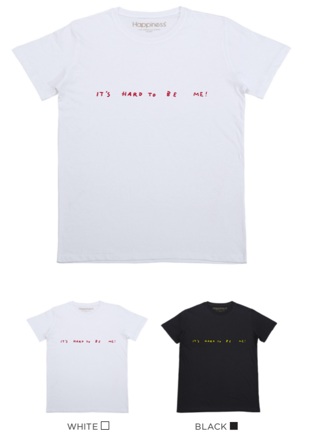 T-shirt Uomo - Hard To Be Me - Happiness Shop Online