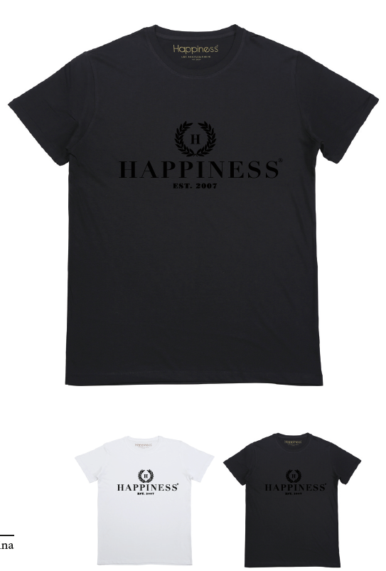 T-shirt Uomo - Corona Alloro Happiness - Happiness Shop Online