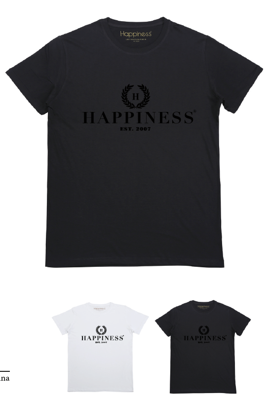 Magliette happiness uomo online