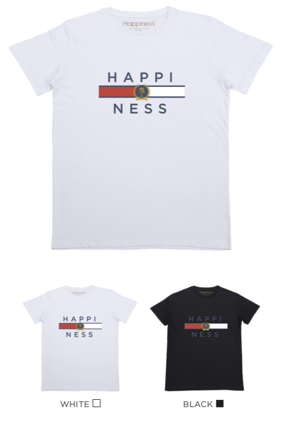 T-shirt Uomo - Logo Happiness Palm - Happiness Shop Online