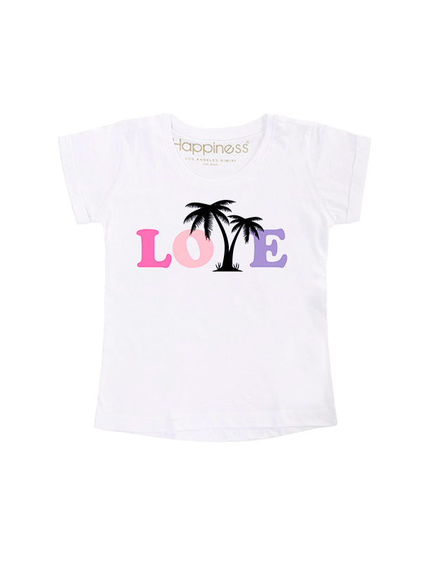 T-Shirt Bambina - Love - Happiness Shop Online
