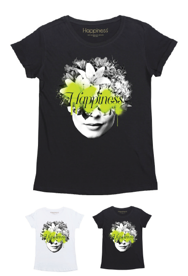 T-Shirt Bimba - Mind Flowers - Happiness Shop Online