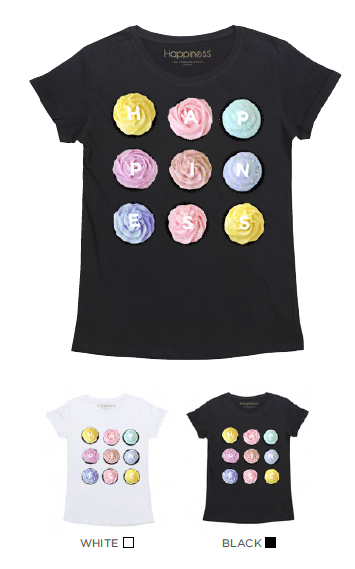 T-Shirt Bimba - Happiness Cupcakes - Happiness Shop Online
