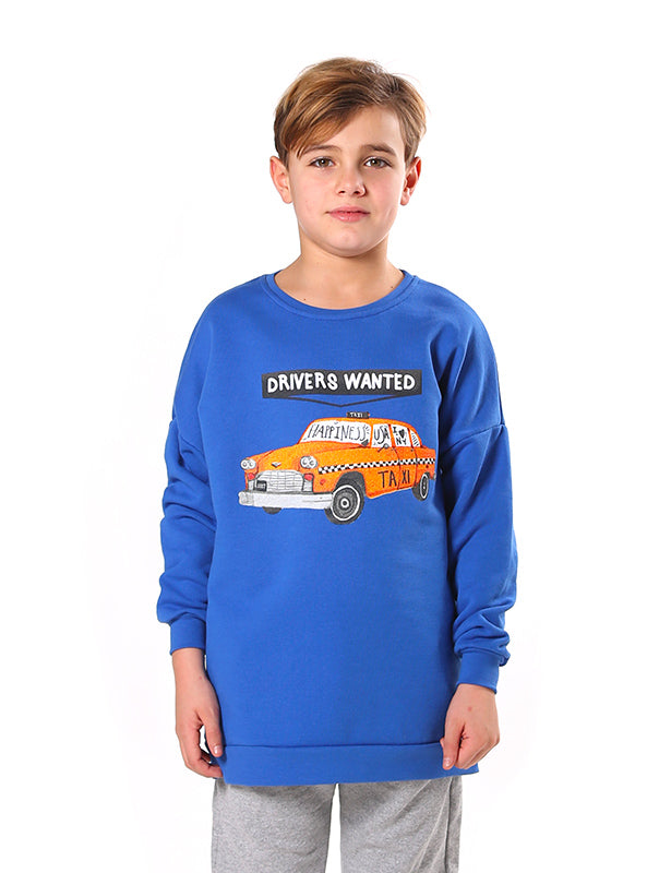Felpa Over Bambino - Drivers Wanted - Happiness Shop Online