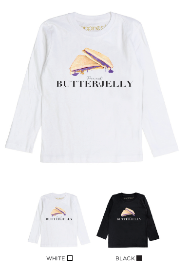 T-Shirt Long Sleeves Bimba - ButterJelly - Happiness Shop Online