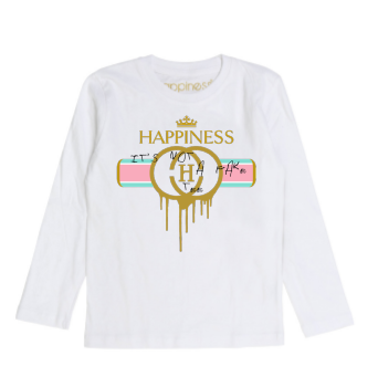T-Shirt Long Sleeves Bimba - Happiness Not A Fake - Glitter - Happiness Shop Online