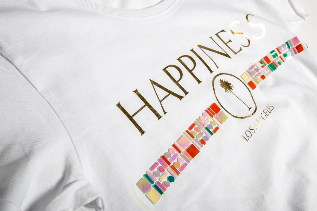 T-Shirt Donna - Happiness Logo Applicazioni - Happiness Shop Online