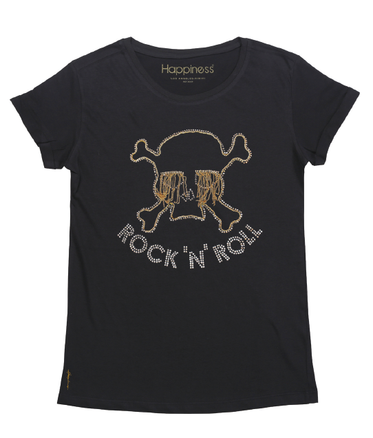 T-Shirt Donna - Rock'N' Roll Tears - Happiness Shop Online
